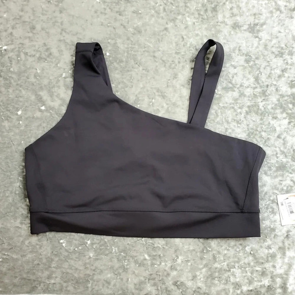 Jenni Black Assymetric Sports Bra Plus Size - Picture 2 of 10